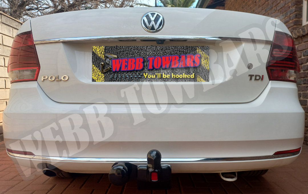 Webb Towbars - Volkswagen Polo Sedan Standard Towbar Installation in Gauteng, South Africa - Reliable Towing Solutions for Your Polo Sedan