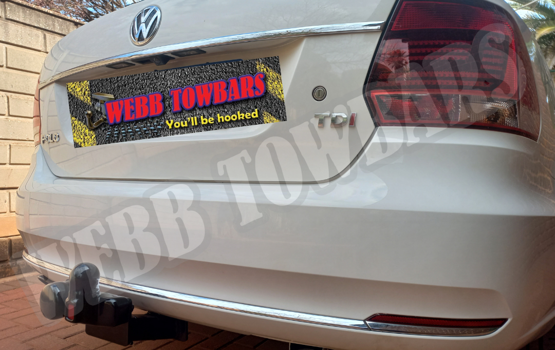 Webb Towbars - Volkswagen Polo Sedan Standard Towbar Installation in Gauteng, South Africa - Reliable Towing Solutions for Your Polo Sedan