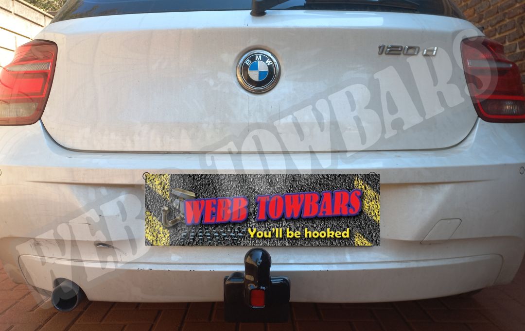 Webb Towbars - BMW 120d 1 Series Detachable Towbar Installation in Gauteng, South Africa