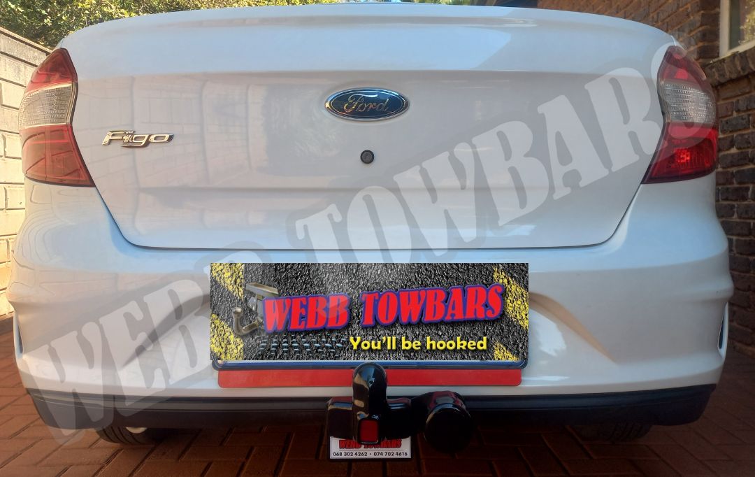 Ford Figo Sedan - Standard Towbar by Webb Towbars Gauteng, South Africa - Reliable Towing Solution for Your Ford Compact Sedan