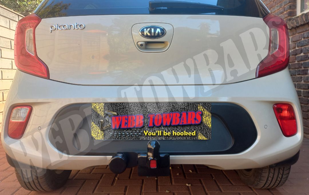 Webb Towbars - Kia Picanto Standard Towbar Installation in Gauteng, South Africa