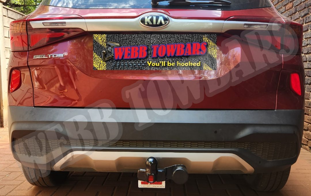 Kia Seltos - Standard Towbar by Webb Towbars: Manufactured and Fitted in Gauteng, South Africa