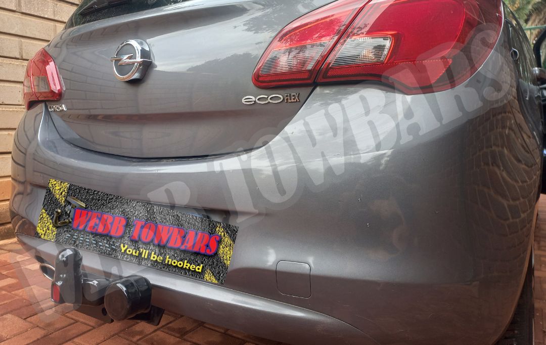 Webb Towbars - Opel Corsa Ecoflex Standard Towbar Installation in Gauteng, South Africa