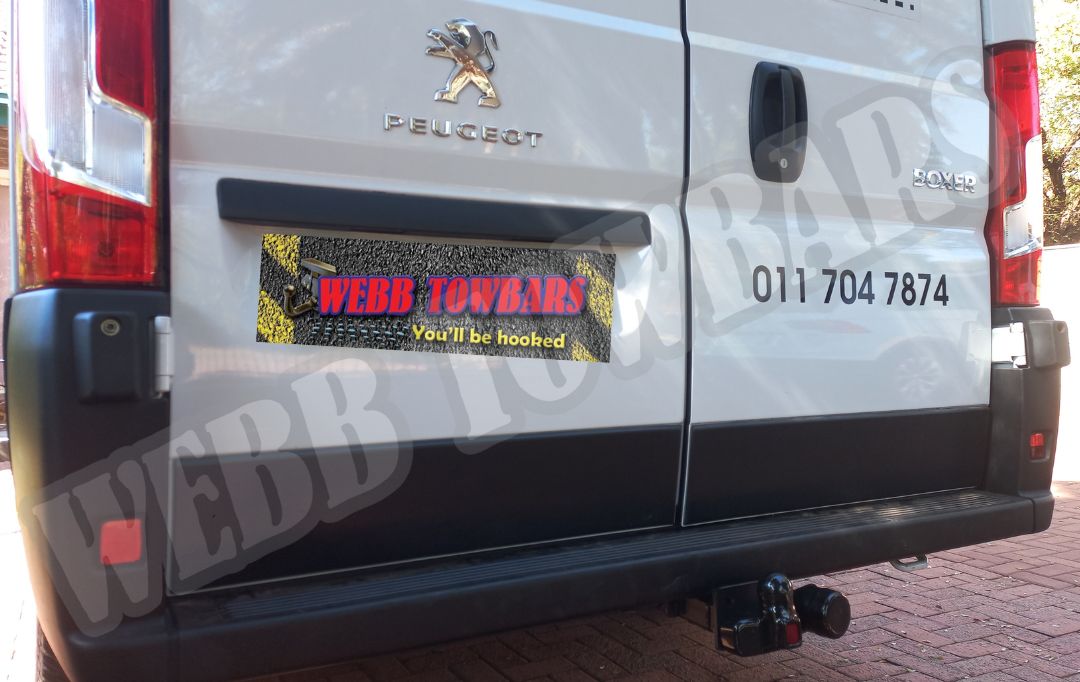 Webb Towbars - Peugeot Boxer Standard Towbar Installation in Gauteng, South Africa - Reliable Towing Solutions for Your Boxer