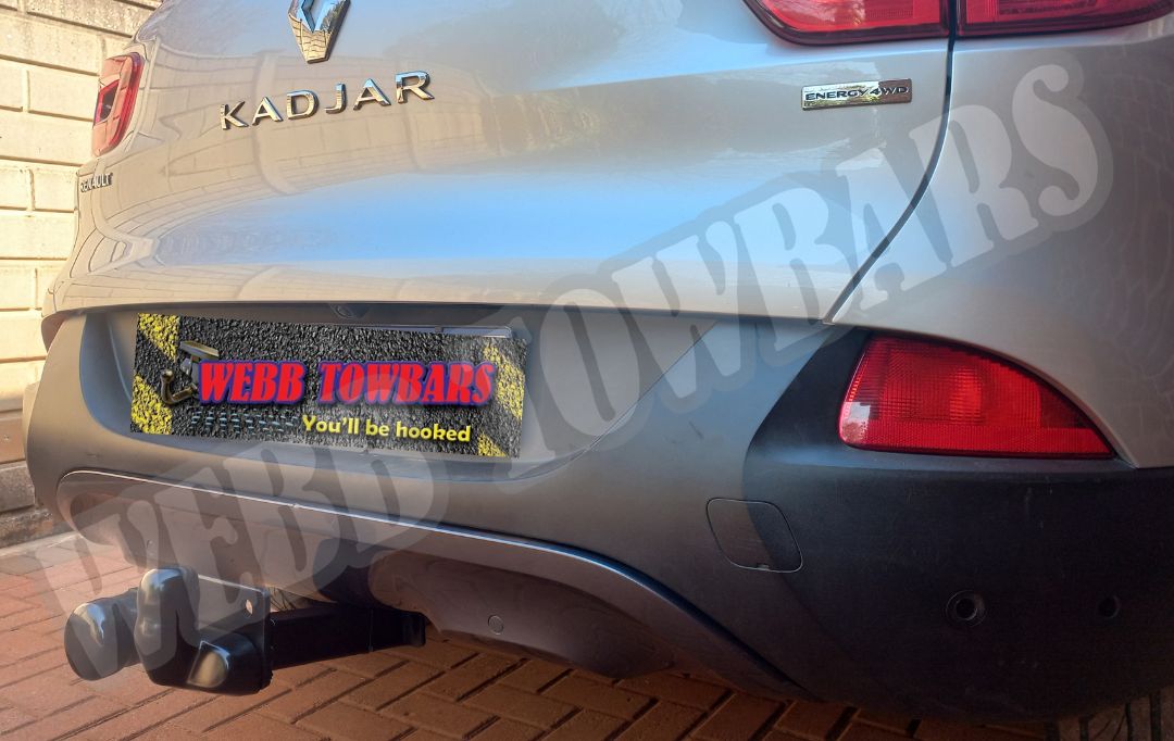 Webb Towbars - Renault Kadjar Standard Towbar Installation in Gauteng, South Africa - Efficient Towing Solutions for Your Kadjar