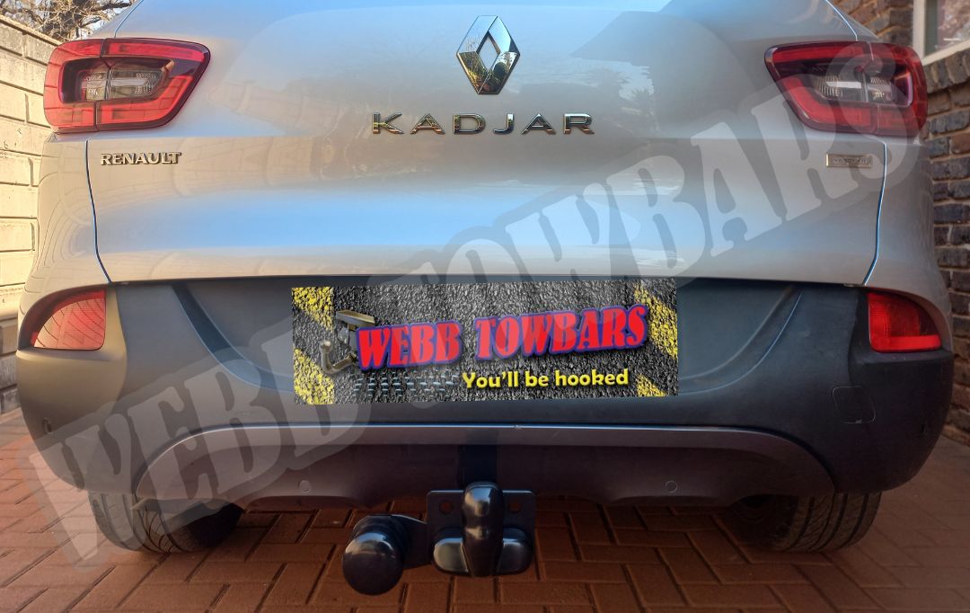 Webb Towbars - Renault Kadjar Standard Towbar Installation in Gauteng, South Africa - Efficient Towing Solutions for Your Kadjar