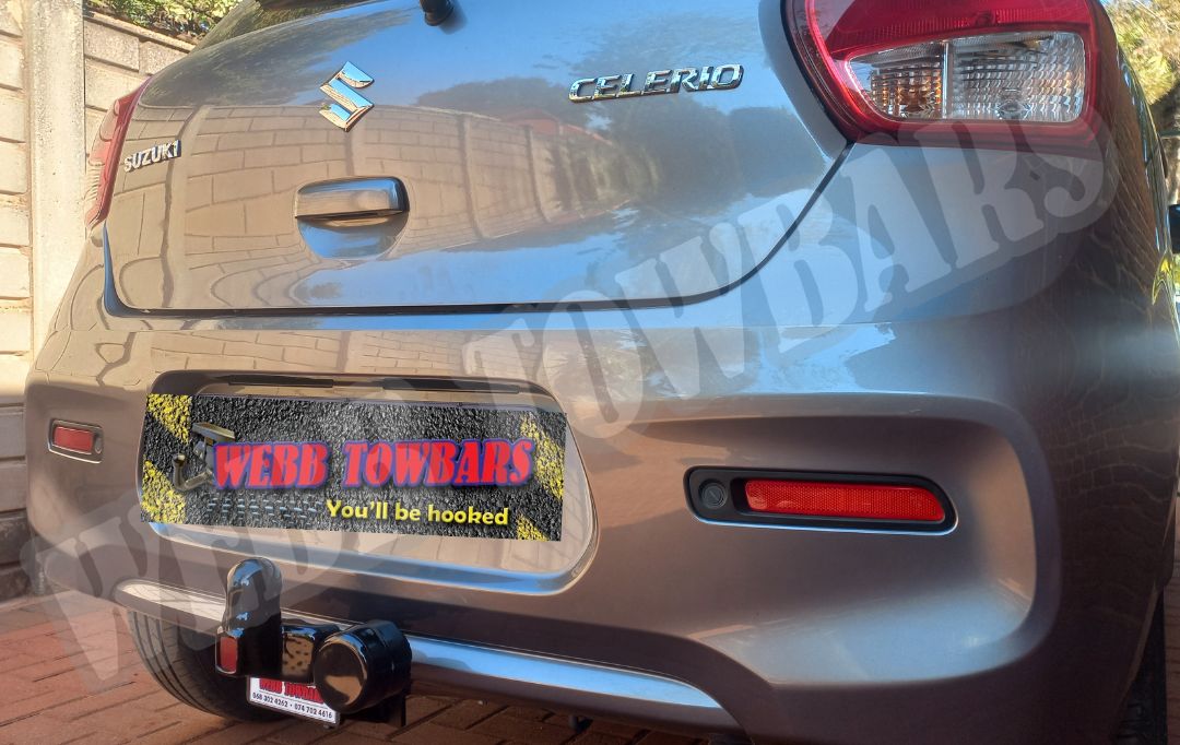 Suzuki Celerio - Standard Towbar by Webb Towbars: Manufactured and Fitted in Gauteng, South Africa