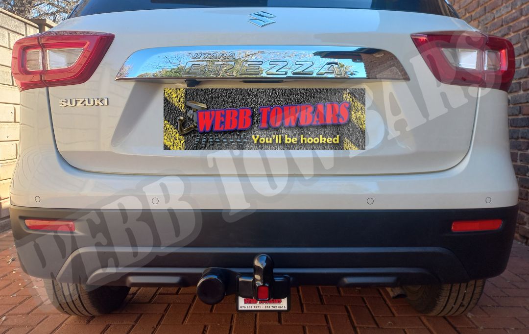 Suzuki Vitara Brezza - Standard Towbar by Webb Towbars, Gauteng, South Africa - Seamless Towing Integration for Your Suzuki Vitara Brezza!