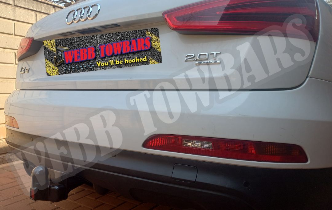 Audi Q3 - Detachable Towbar fitted by Webb Towbars in Gauteng, South Africa