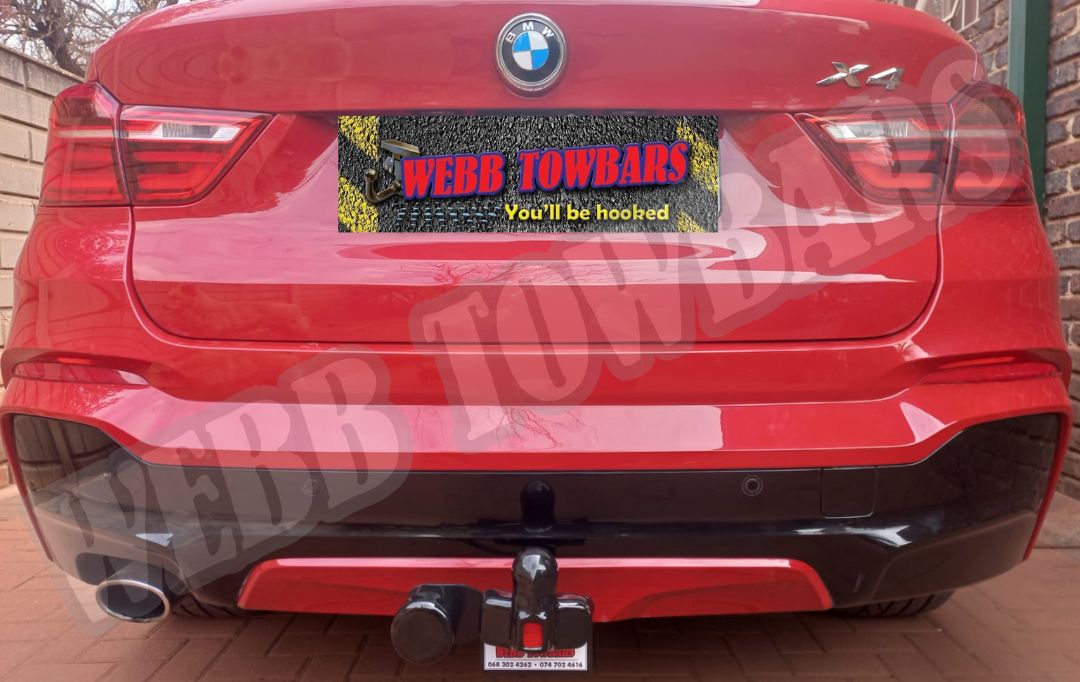 Webb Towbars - BMW X4 Standard Towbar Installation in Gauteng, South Africa