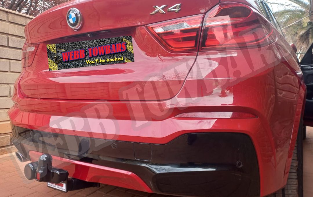 Webb Towbars - BMW X4 Standard Towbar Installation in Gauteng, South Africa