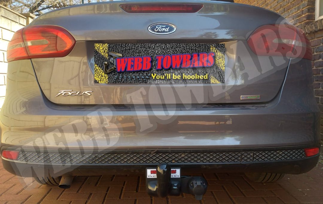 Ford Focus Sedan - Standard Towbar fitted by Webb Towbars in Gauteng, South Africa