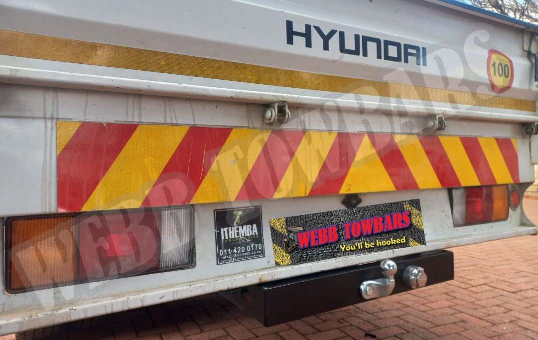 Hyundai 1 Ton Truck - Channel Towbar fitted by Webb Towbars in Gauteng, South Africa