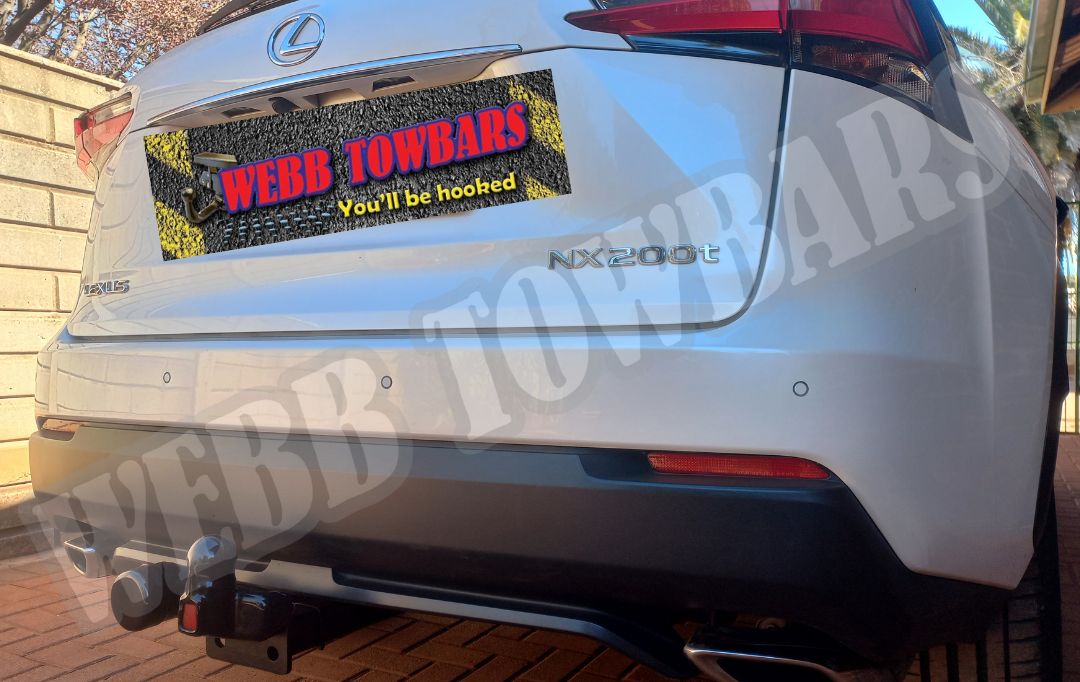 Webb Towbars - Lexus NX200t Standard Towbar Installation in Gauteng, South Africa