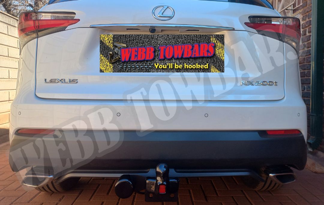 Webb Towbars - Lexus NX200t Standard Towbar Installation in Gauteng, South Africa