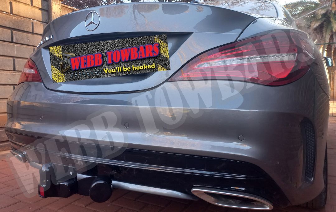 Webb Towbars - Mercedes Benz CLA200d (W205) Standard Towbar Installation in Gauteng, South Africa