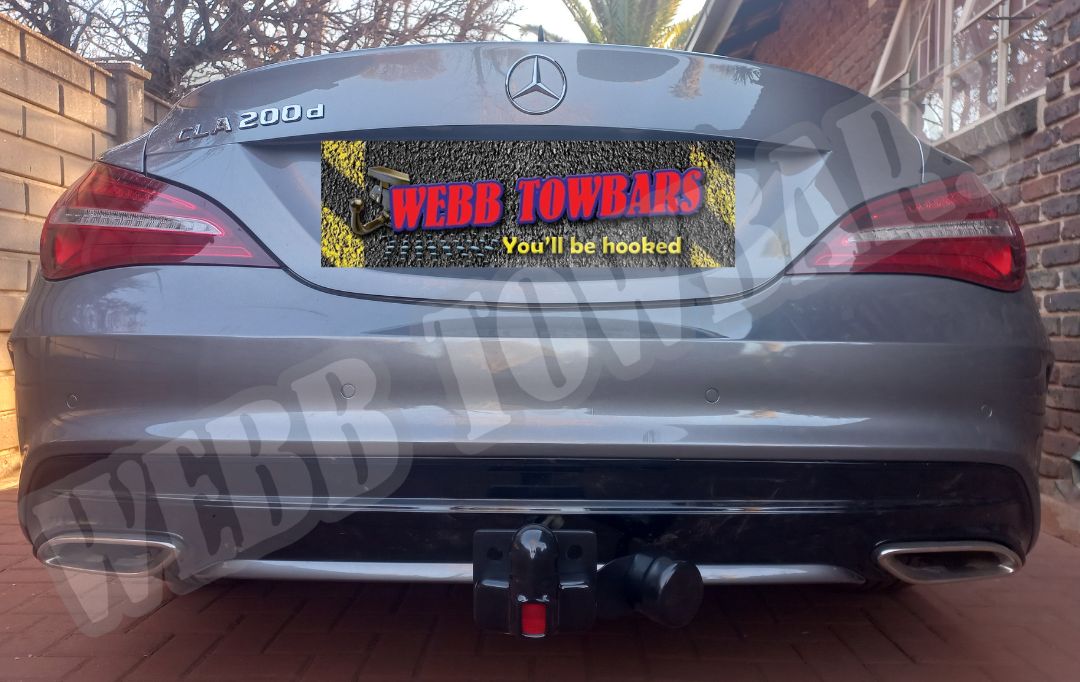 Webb Towbars - Mercedes Benz CLA200d (W205) Standard Towbar Installation in Gauteng, South Africa