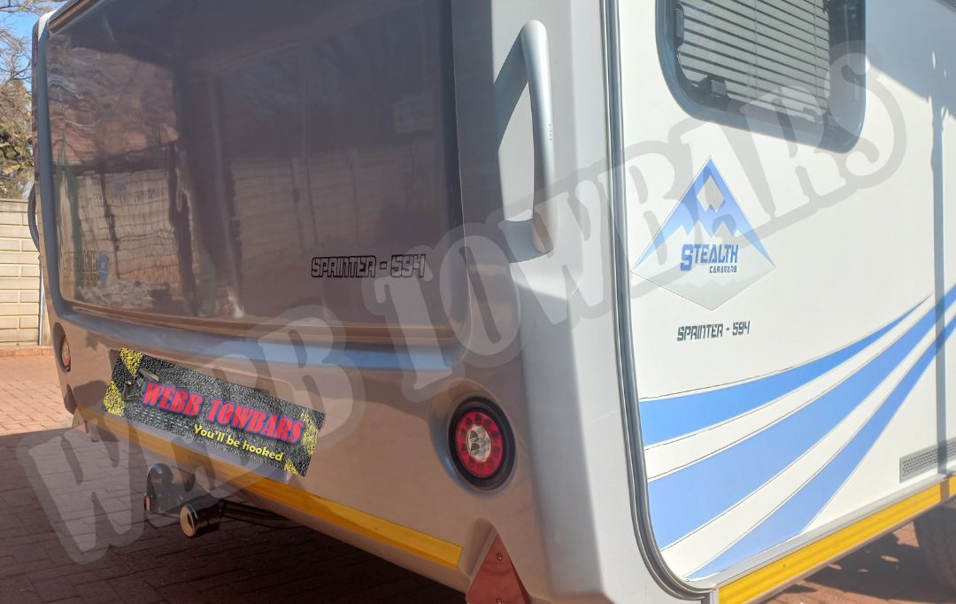 Stealth Sprinter Caravan - Standard Towbar fitted by Webb Towbars in Gauteng, South Africa