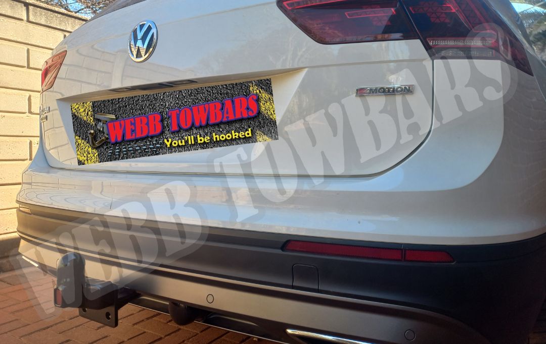 Volkswagen Tiguan Allspace - Detachable Towbar fitted by Webb Towbars in Gauteng, South Africa