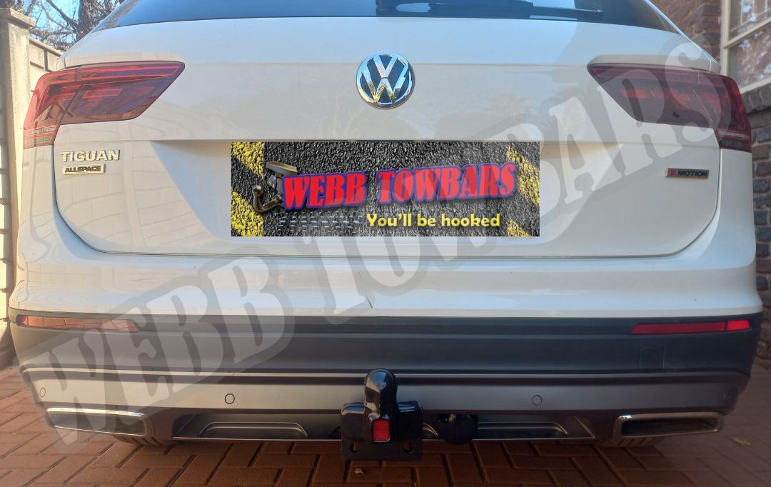 Volkswagen Tiguan Allspace - Detachable Towbar fitted by Webb Towbars in Gauteng, South Africa