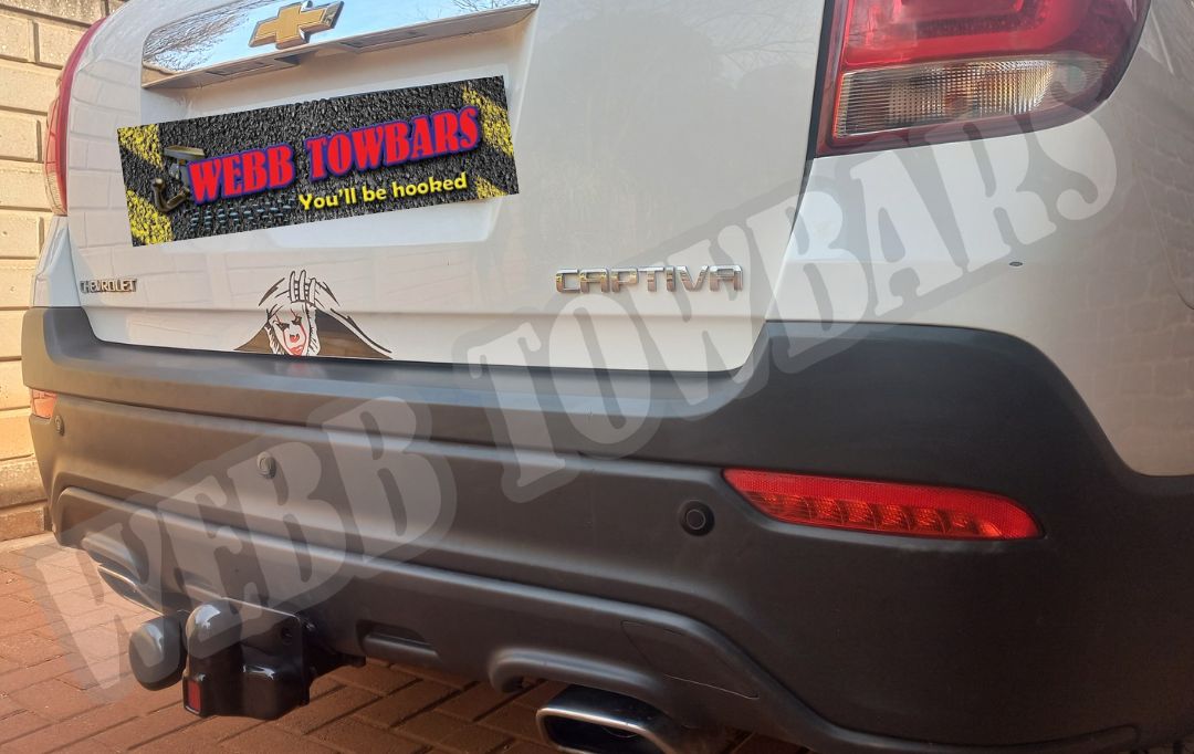 Chevrolet Captiva - Standard Towbar by Webb Towbars: Manufactured and Fitted in Gauteng, South Africa