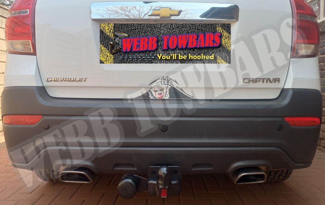 Chevrolet Captiva - Standard Towbar by Webb Towbars: Manufactured and Fitted in Gauteng, South Africa