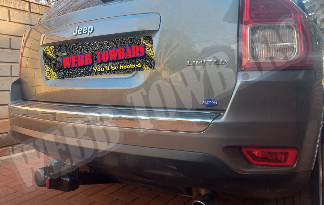 Webb Towbars - Jeep Compass Standard Towbar Installation in Gauteng, South Africa - Reliable Towing Solutions for Your Compass