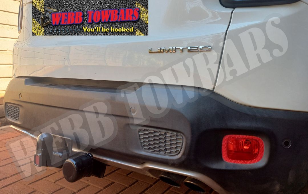 Jeep Renegade with Standard Towbar by Webb Towbars in Gauteng, South Africa