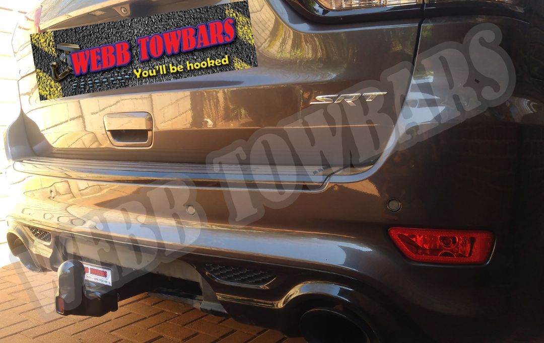 Webb Towbars - Jeep SRT Detachable Towbar Installation in Gauteng, South Africa - Reliable Towing Solutions for Your SRT