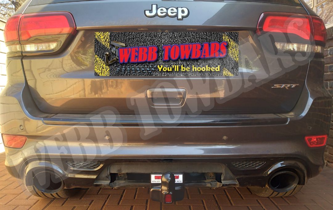 Webb Towbars - Jeep SRT Detachable Towbar Installation in Gauteng, South Africa - Reliable Towing Solutions for Your SRT