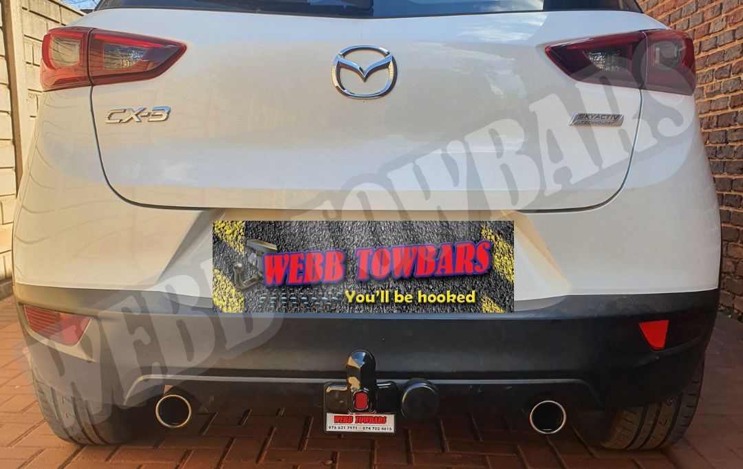 Webb Towbars - Mazda CX-3 Standard Towbar Installation in Gauteng, South Africa - Reliable Towing Solutions for Your CX-3