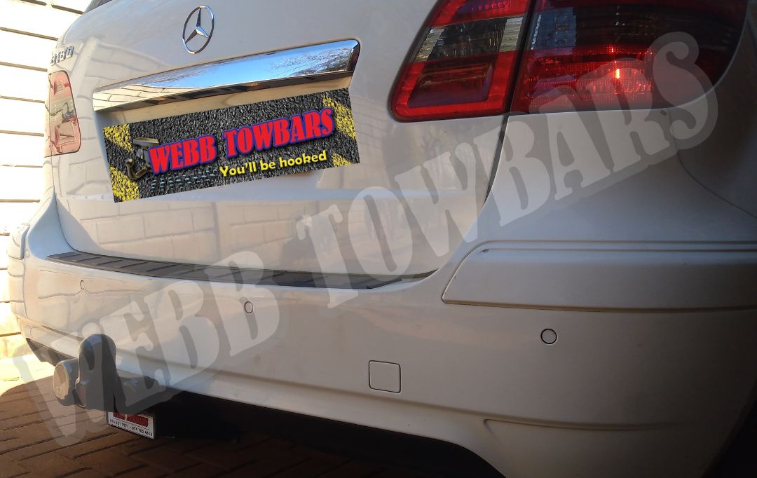 Mercedes Benz B180 - Standard Towbar fitted by Webb Towbars in Gauteng, South Africa