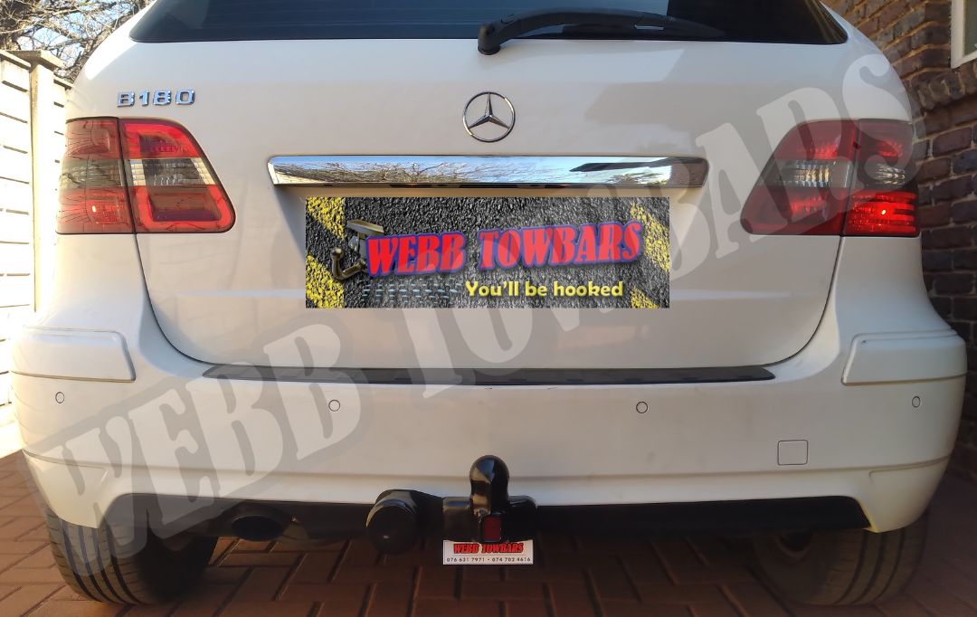 Mercedes Benz B180 - Standard Towbar fitted by Webb Towbars in Gauteng, South Africa