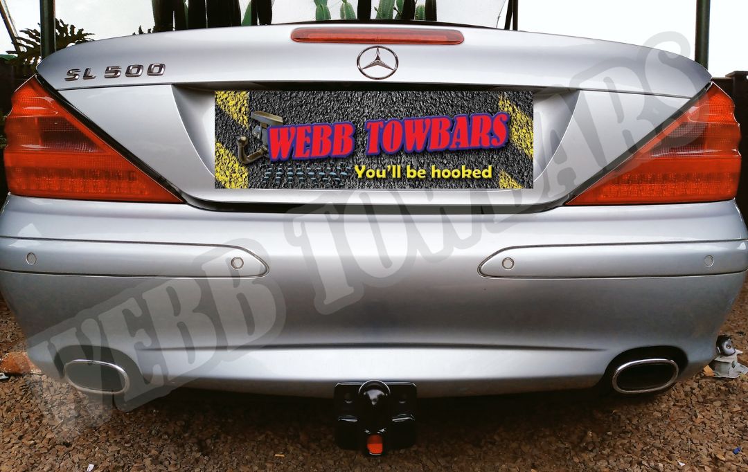 Webb Towbars - Mercedes Benz SL500 Detachable Towbar Installation in Gauteng, South Africa