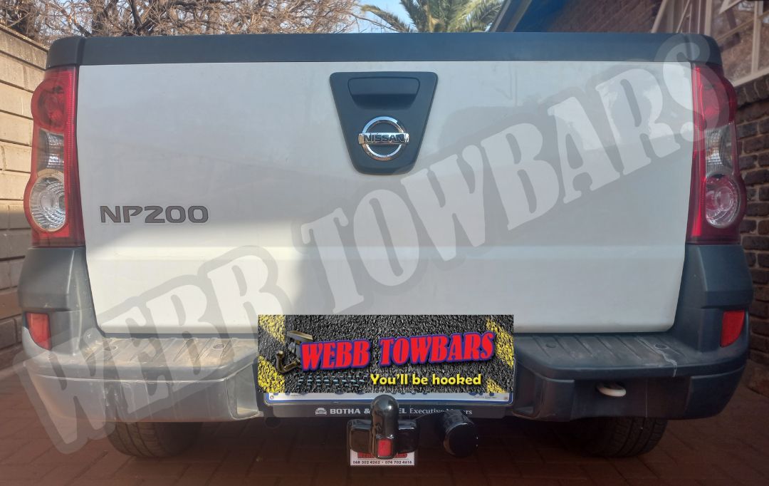 Nissan NP200 - Standard Towbar fitted by Webb Towbars in Gauteng, South Africa