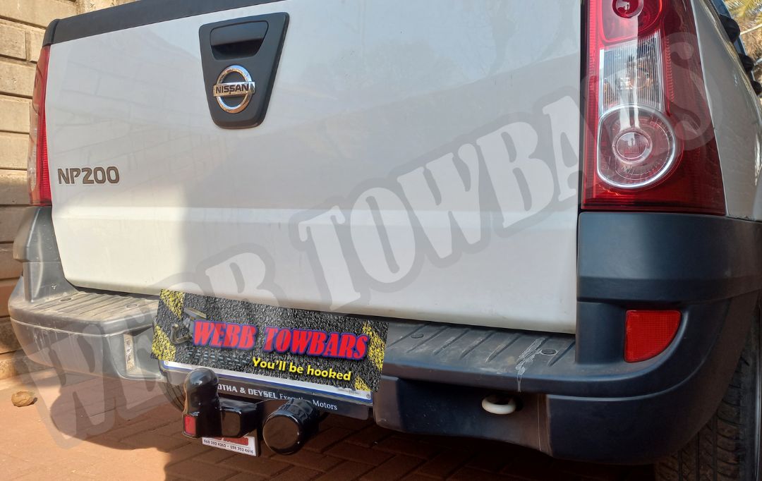 Nissan NP200 - Standard Towbar fitted by Webb Towbars in Gauteng, South Africa