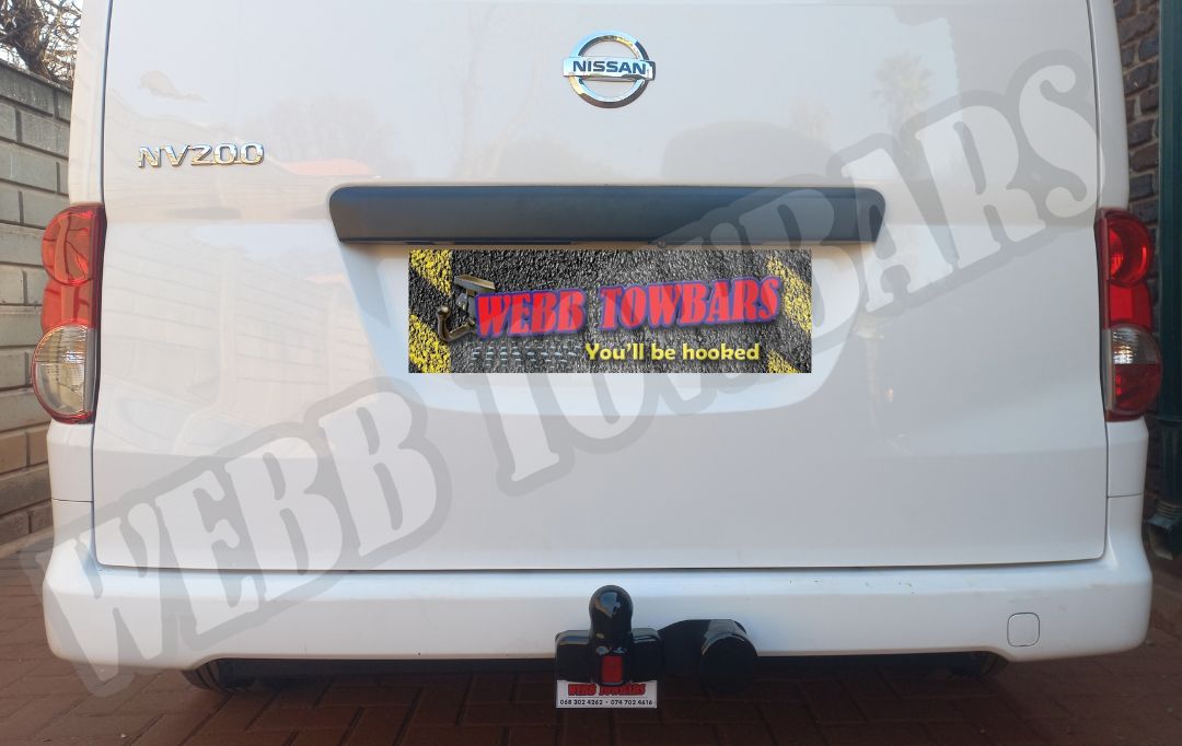 Webb Towbars - Nissan NV200 Standard Towbar Installation in Gauteng, South Africa - Efficient Towing Solutions for Your NV200