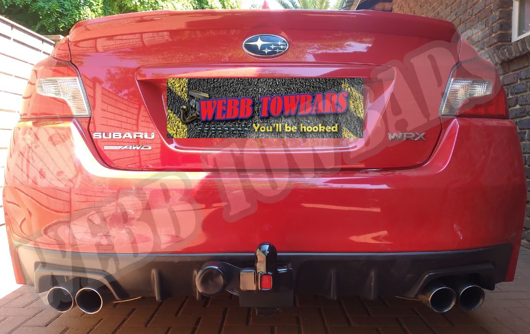 Subaru WRX - Standard Towbar by Webb Towbars, Gauteng, South Africa - Enhance Your Subaru WRX's Versatility with a Reliable Towbar Solution!