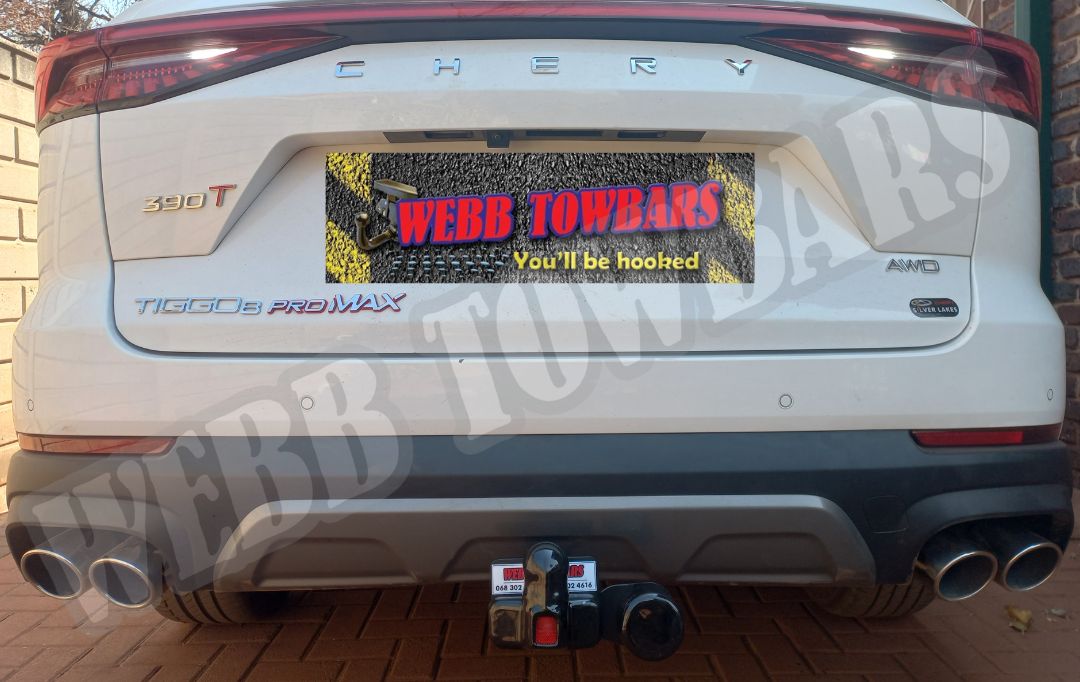 Webb Towbars - Chery Tiggo8ProMax Standard Towbar Installation in Gauteng, South Africa - Reliable Towing Solutions for Your Tiggo8ProMax