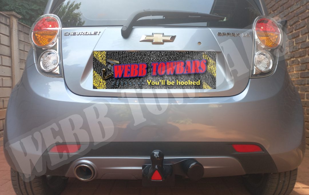 Chevrolet Spark - Standard Towbar by Webb Towbars Gauteng, South Africa - Expand the Utility of Your Chevrolet Hatchback with a Reliable Towbar Solution