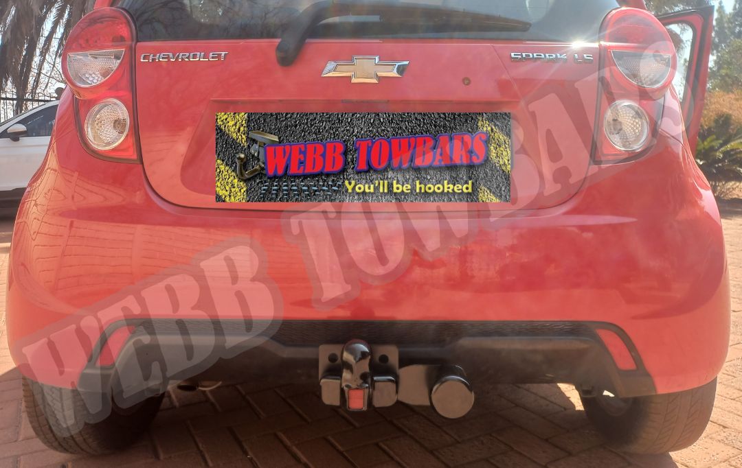 Chevrolet Spark - Standard Towbar by Webb Towbars Gauteng, South Africa - Expand the Utility of Your Chevrolet Hatchback with a Reliable Towbar Solution