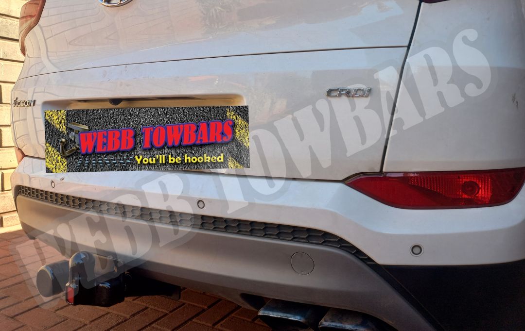 Webb Towbars - Hyundai Tucson Standard Towbar Installation in Gauteng, South Africa - Dependable Towing Solutions for Your Tucson