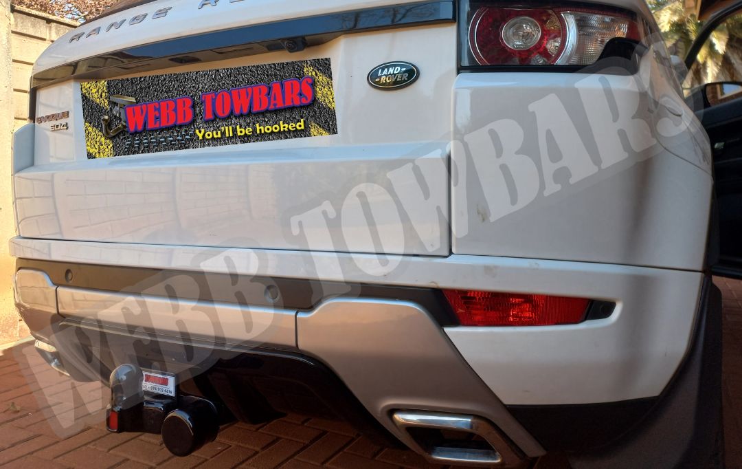 Land Rover Range Rover Evoque - Standard Towbar by Webb Towbars Gauteng, South Africa - Enhance Your Range Rover with a Reliable Towing Solution