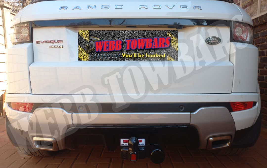 Land Rover Range Rover Evoque - Standard Towbar by Webb Towbars Gauteng, South Africa - Enhance Your Range Rover with a Reliable Towing Solution