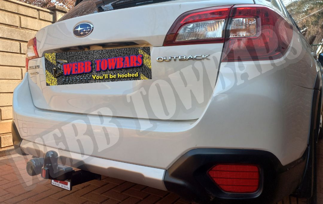 Webb Towbars - Subaru Outback - Standard Towbar (1)