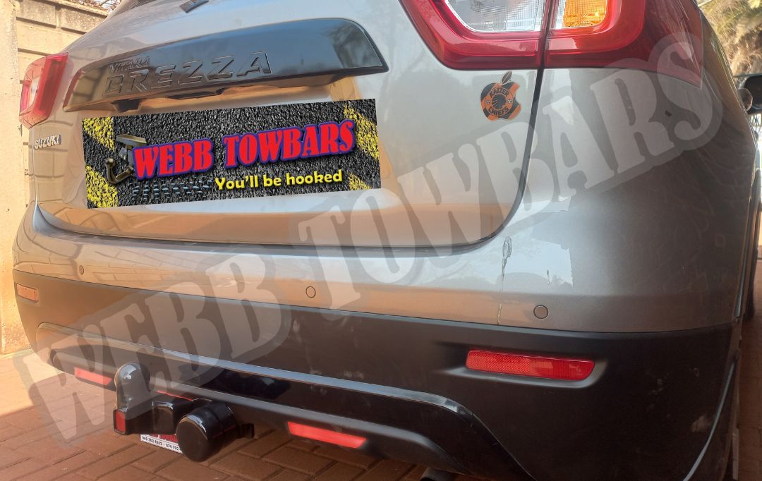 Suzuki Vitara Brezza - Standard Towbar by Webb Towbars, Gauteng, South Africa - Seamless Towing Integration for Your Suzuki Vitara Brezza!