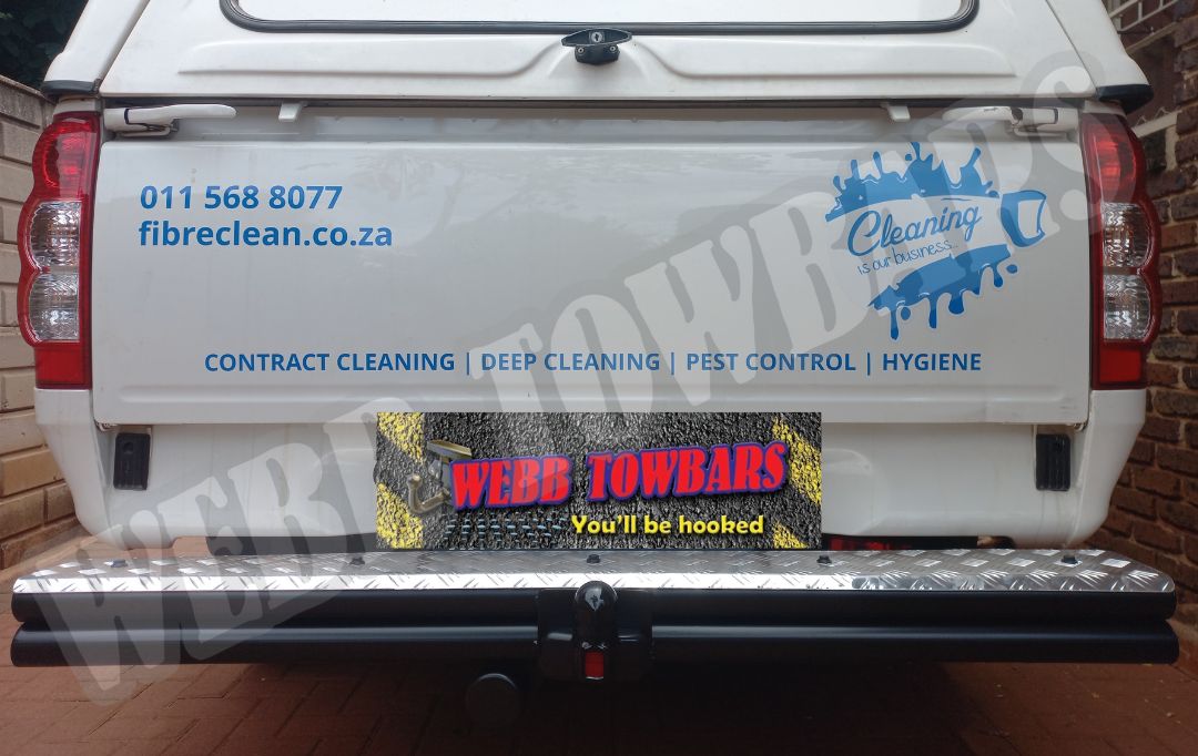 GWM Steed 5 double tube and step towbar, manufactured and fitted by Webb Towbars in Gauteng, South Africa, for improved towing strength and functionality.