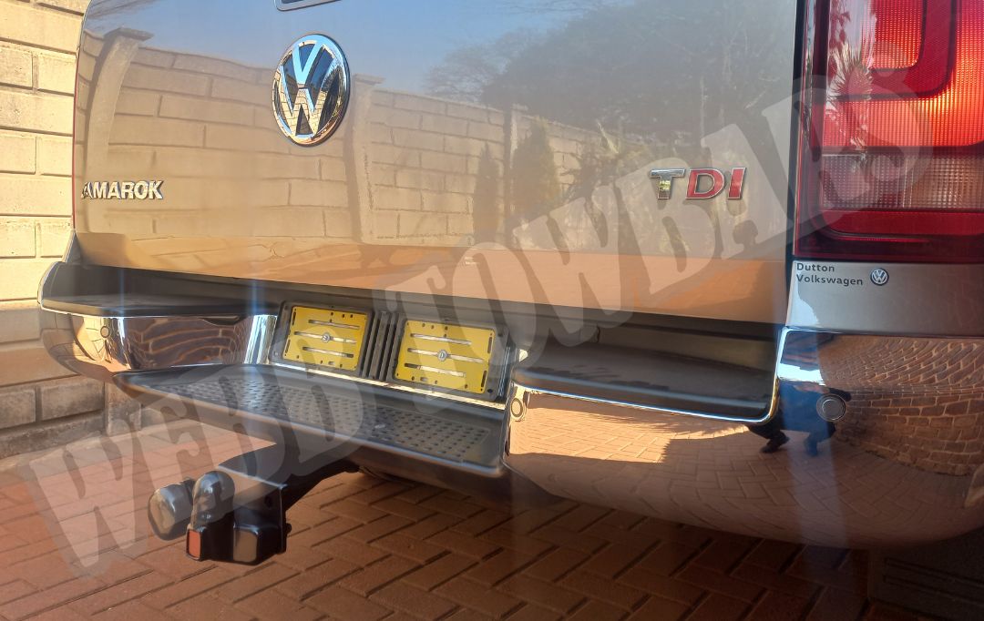 Volkswagen Amarok Standard Towbar expertly manufactured and fitted by Webb Towbars in Gauteng, South Africa – Premium towing accessory for Amarok owners.