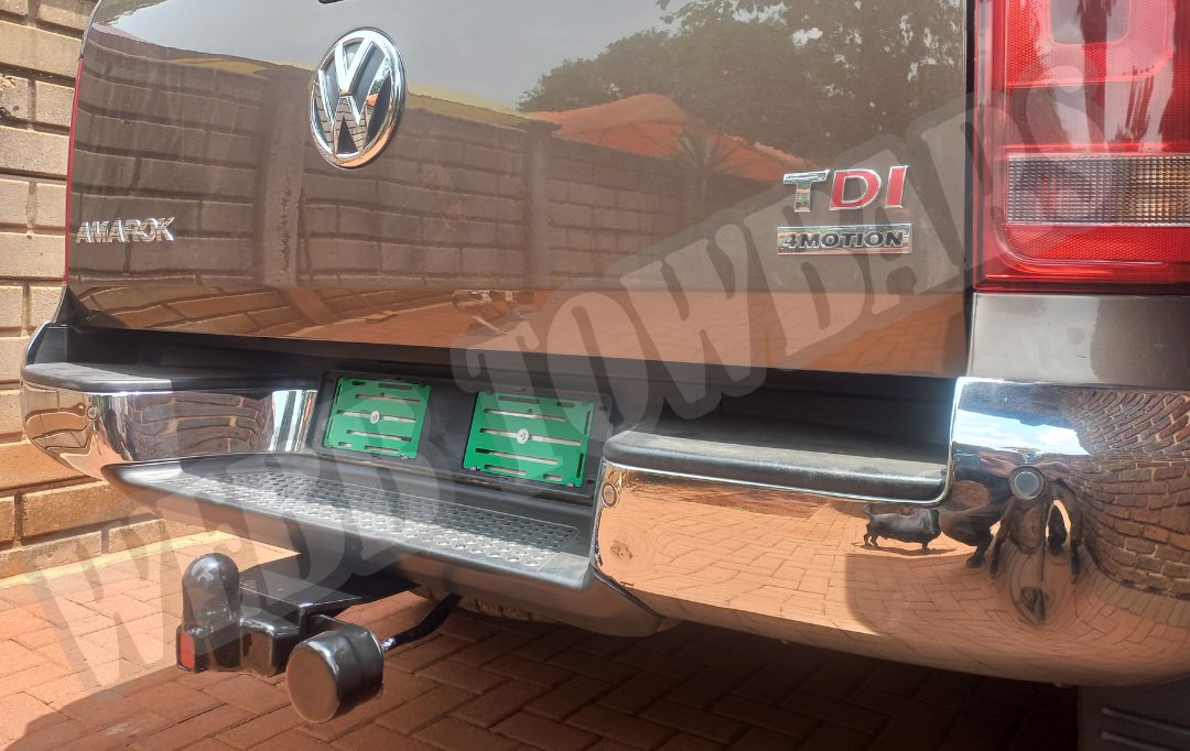 Volkswagen Amarok Standard Towbar expertly manufactured and fitted by Webb Towbars in Gauteng, South Africa – Premium towing accessory for Amarok owners.