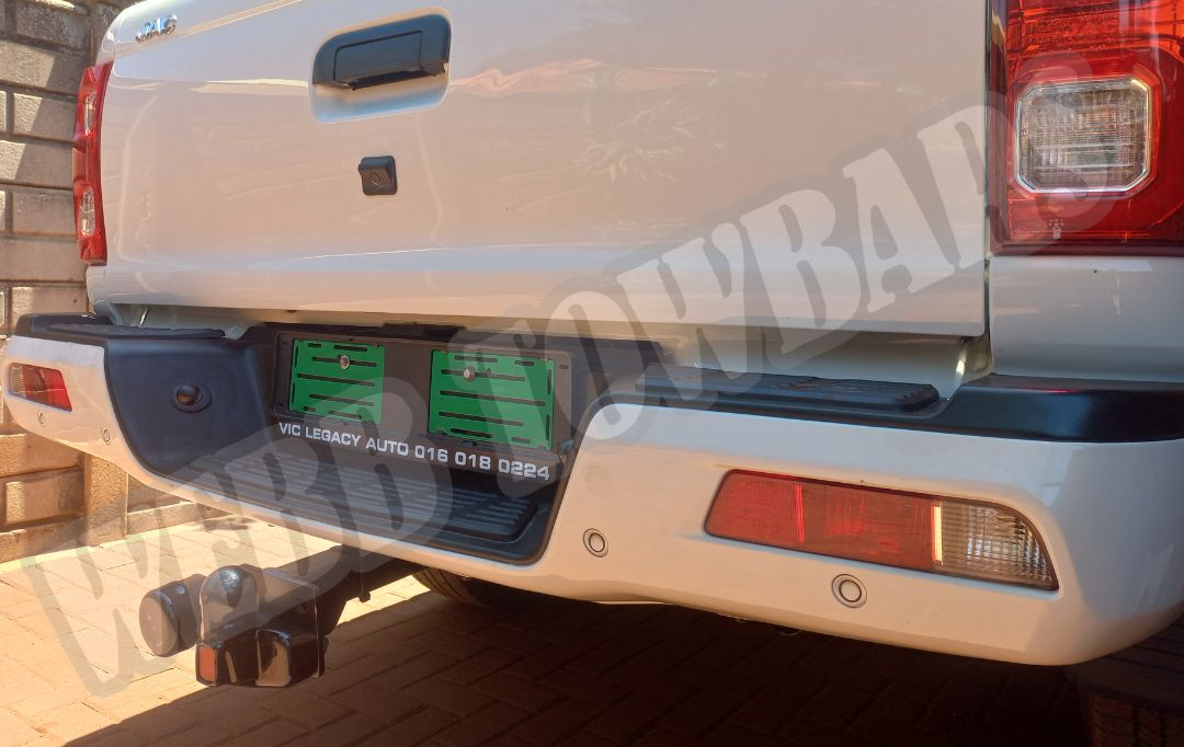 JAC Motors T8 standard towbar, expertly manufactured and fitted by Webb Towbars in Gauteng, South Africa, ensuring reliable and durable towing performance.